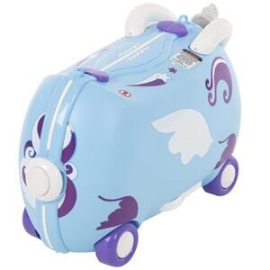 Huffy Unicorn Blue Pack N Fun Carry On And Ride Luggage